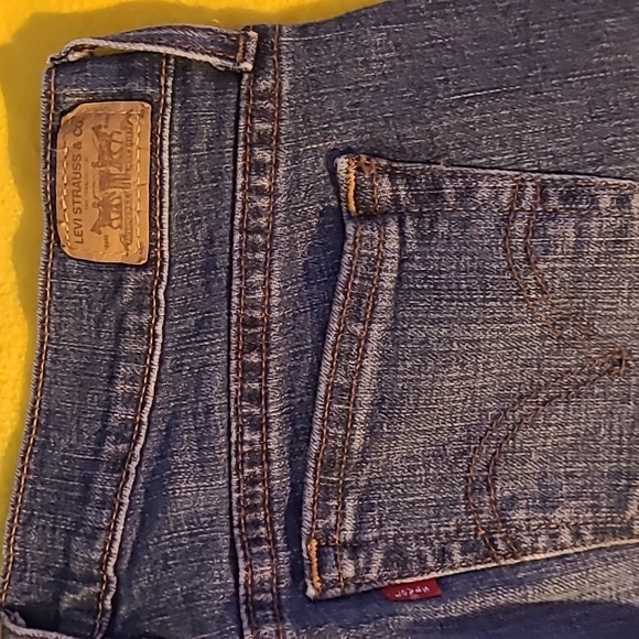 Levi's jeans 505 size 4 M mid rise straight leg blue Cotton Denim Med Wash Class - Picture 10 of 10